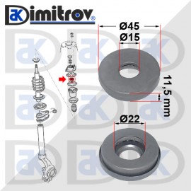 Лагер макферсон преден Opel Astra F